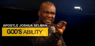 God's Ability in You Mp3 - Joshua Selman
