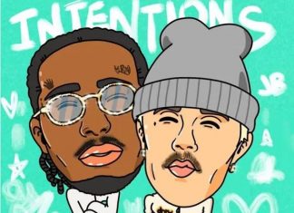 Intentions - Justin Bieber Ft. Quavo Lyrics Mp3 Download
