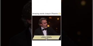 Amazing Words From Joaquin Phoenix (Joker)