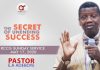 THE SECRET OF UNENDING SUCCESS Mp3 17TH MAY, 2020 - PASTOR E.A ADEBOYE