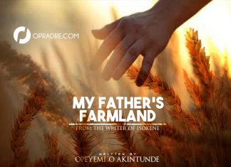 MY FATHERS FARMLAND Episode 7 – 9 by Opeyemi O. Akintunde MY FATHERS FARMLAND Episode 1 - 6 by Opeyemi Ojerinde Akintunde