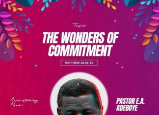 Wonders Of Commitment Mp3 - Pastor E. A Adeboye