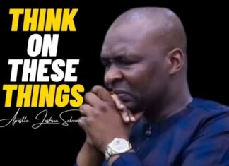 Think on These Things – Apostle Joshua Selman Mp3 Download Think on These Things - Apostle Joshua Selman Mp3 Download