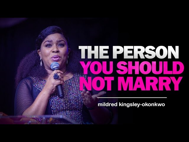 DON'T MARRY HIM IF HE HAS ONE OF THIS - MILDRED KINGSLEY OKONKWO.
