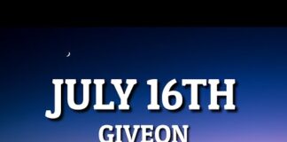 Giveon – ​july 16th Lyrics + Mp3 Download