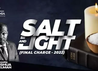 Salt and Light (Koinonia Thanksgiving and Impartation Service 2022) – Apostle Joshua Selman
