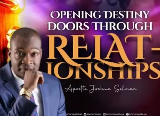 [Download Mp3] Opening Destiny Doors Through Relationships – Apostle Joshua Selman (Koinonia 2023)