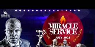 Koinonia July 2023 Miracle Service (CALMING STORM) - Apostle Joshua Selman