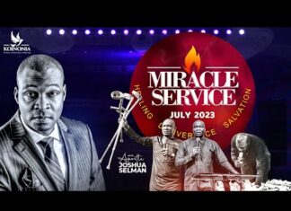 Koinonia July 2023 Miracle Service (CALMING STORM) - Apostle Joshua Selman