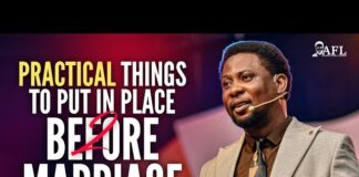Practical Things to Put in Place Before Marriage – Apostle Femi Lazarus